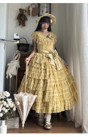 Sakya Antique Gauze Blouse Vest, Adjustable Skirt and Sets(Reservation/4 Colours/Full Payment Without Shipping)